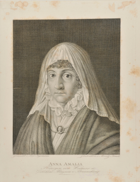 ANNA AMALIA, DUCHESS OF SAXONY-WEIMAR