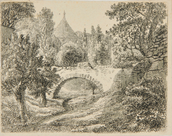 Plate from “Sammlung Radirter Blaetter von Nathe” (Leizpig: Rostische Kunsthandlung, 1808)