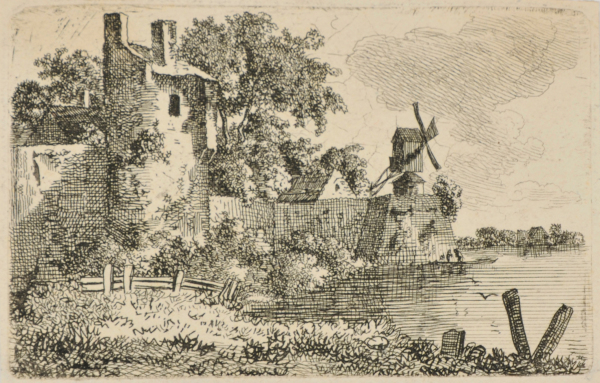 Plate from “Sammlung Radirter Blaetter von Nathe” (Leizpig: Rostische Kunsthandlung, 1808)