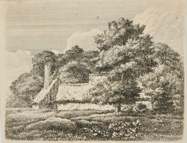 Plate from “Sammlung Radirter Blaetter von Nathe” (Leizpig: Rostische Kunsthandlung, 1808)