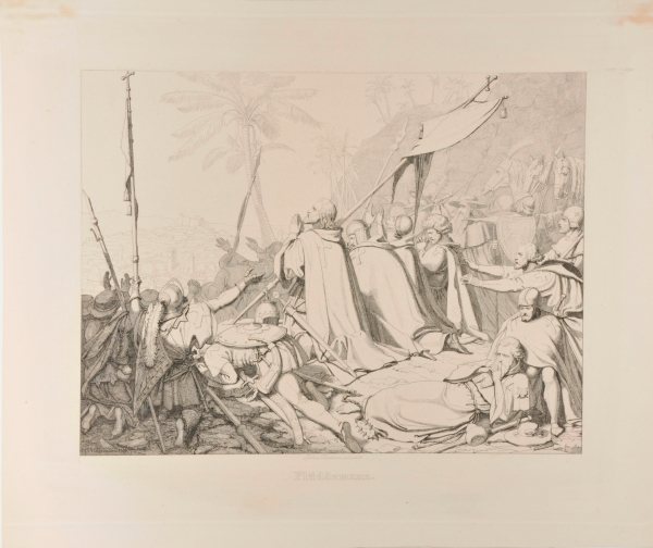 THE CRUSADERS GLIMPSE JERUSALEM