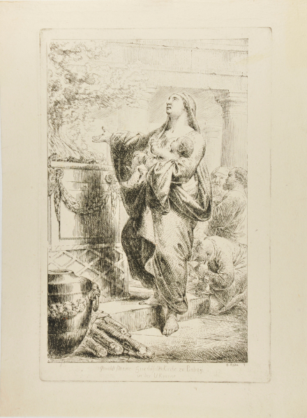 VIRGIN AND CHILD INTERCEDING FOR THE PEOPLE