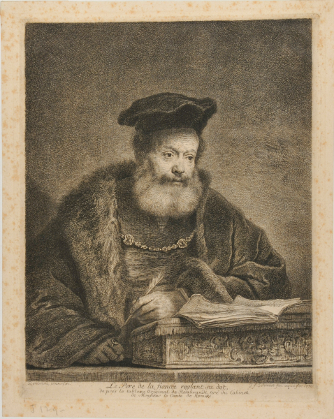 THE FATHER OF THE BRIDE ARRANGING HER DOWRY