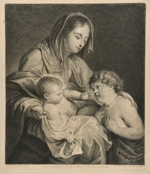 THE VIRGIN AND CHILD WITH SAINT JOHN