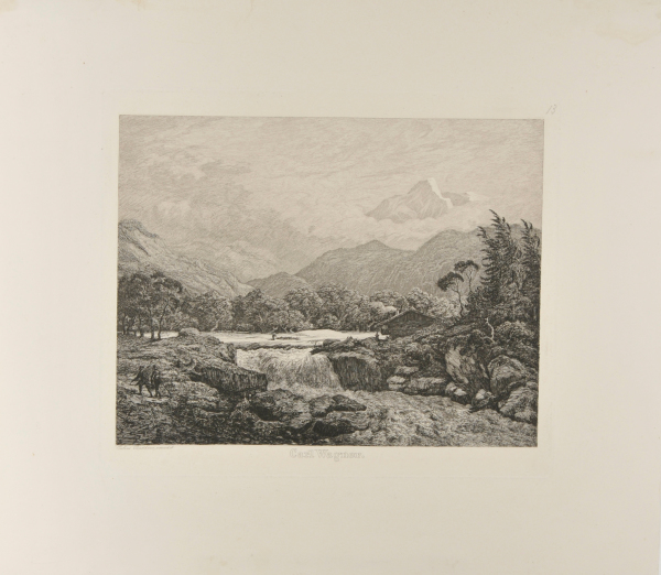 THE FALLS ON THE ISAR RIVER