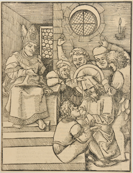 CHRIST BEFORE CAIPHAS