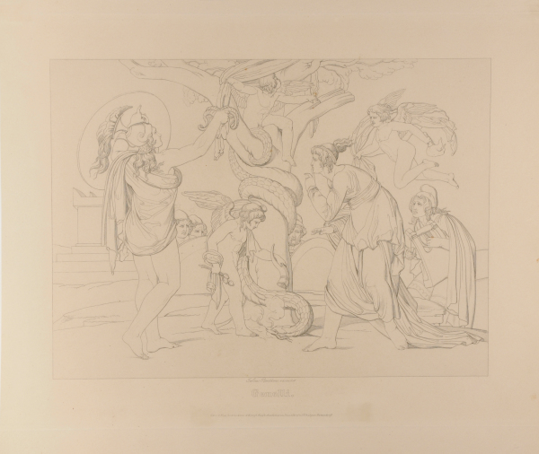 JASON AND MEDEA STEALING THE GOLDEN FLEECE