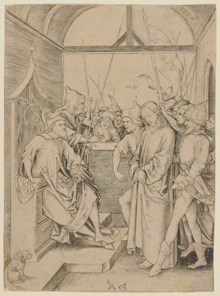 CHRIST BEFORE PILATE