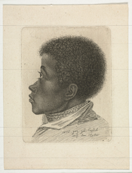 HEAD OF AN AFRICAN BOY