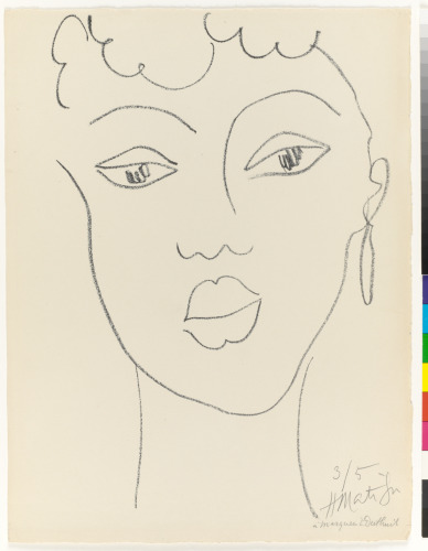 FACE OF HAITIAN WOMAN