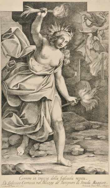 CERES SEARCHING FOR HER DAUGHTER