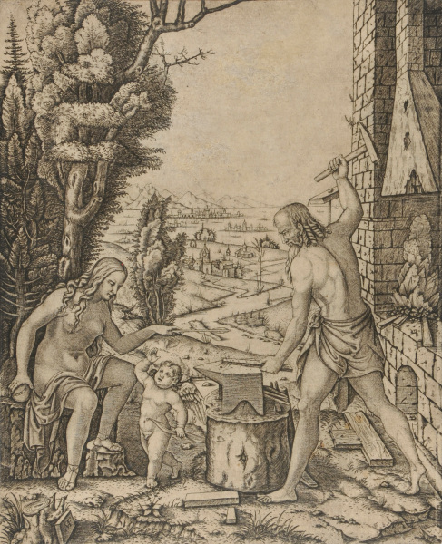 VULCAN, VENUS AND CUPID