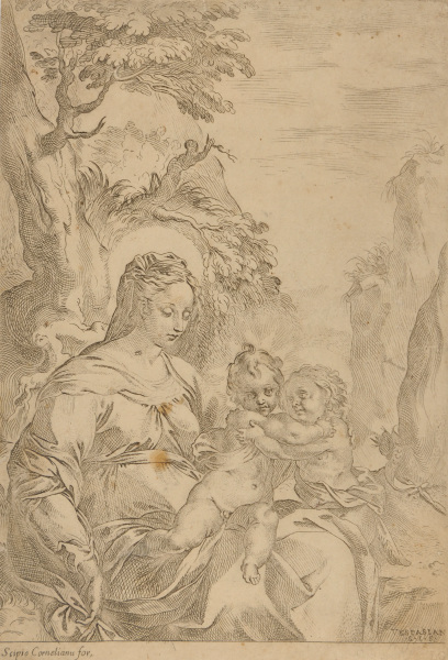 THE VIRGIN AND CHILD WITH ST. JOHN
