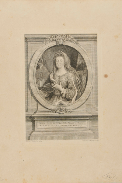 FRANÇOISE D'AUBIGNÉ MARQUISE DE MAINTENON