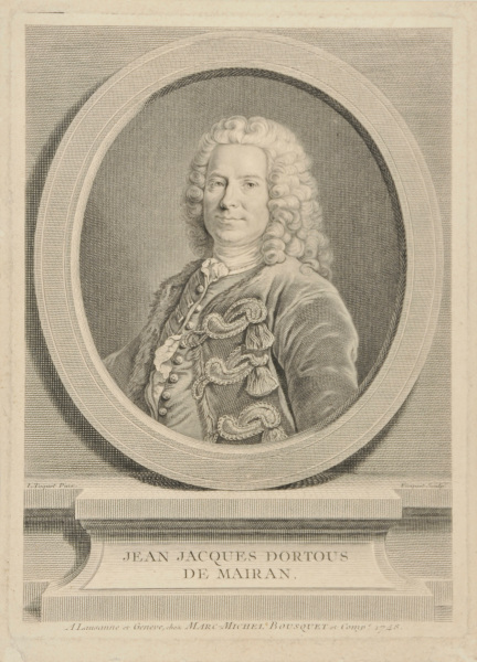 JEAN JACQUES DORTOUS DE MAIRAN