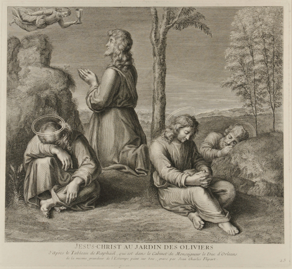JESUS CHRIST AU JARDIN DES OLIVIERS