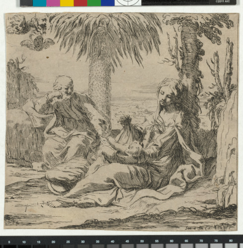 REST ON THE FLIGHT TO EGYPT