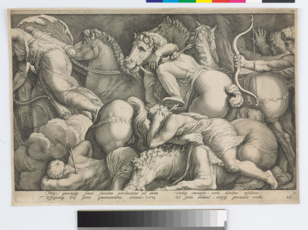 Plate 2 from the series “The Story of Niobe”