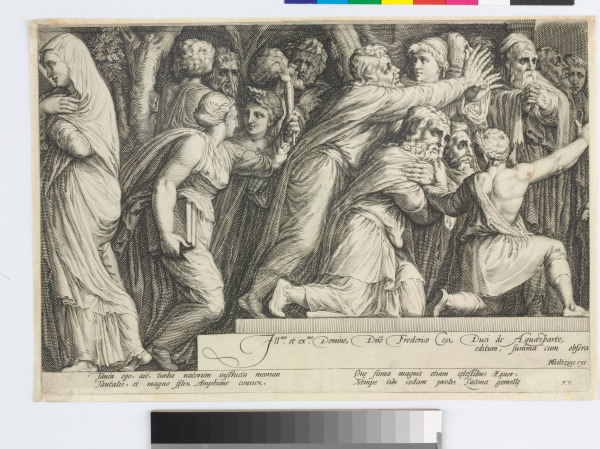 Plate 4 from the series “The Story of Niobe”