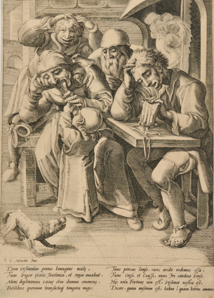 WHEN YOUR PURSE IS EMPTY, YOU EAT BONES NOT BACON