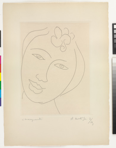 MARTINIQUAISE, STUDY FOR "FLEURS DU MAL"