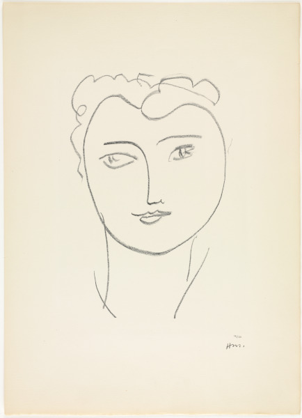 YOUNG STUDENT, STUDY FOR "ECHOS"