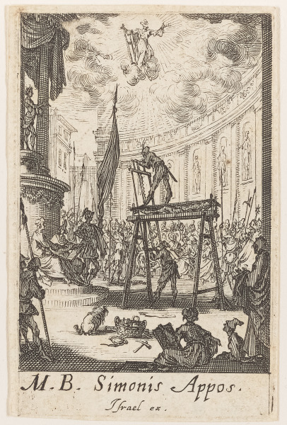 THE MARTYRDOM OF ST. SIMON