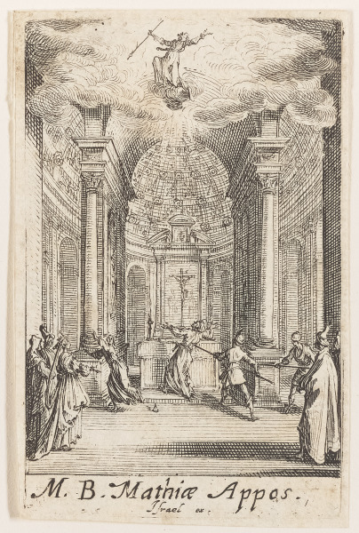 THE MARTYRDOM OF ST. MATTHIAS