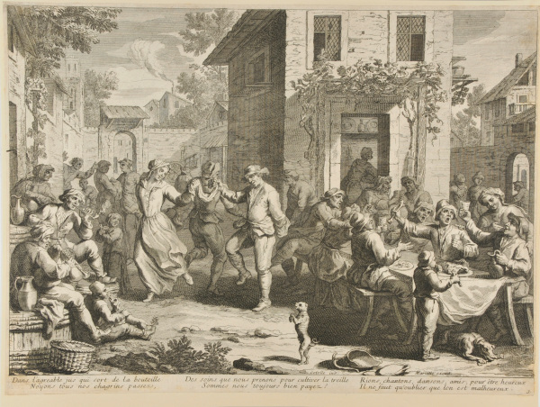 DANS L'AGREABLE JUS QUI SORT DE LA BOUTEILLE