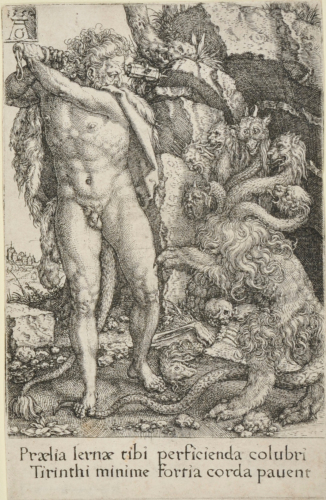 Plate 4 from the series “The Labors of Hercules”