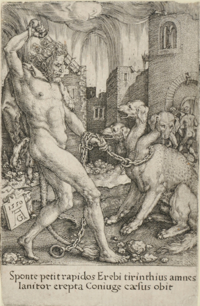 Plate 5 from the series “The Labors of Hercules”