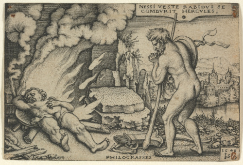 THE DEATH OF HERCULES