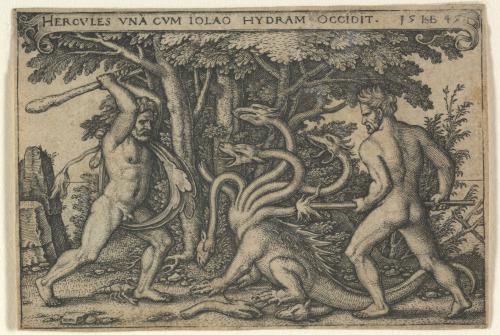 HERCULES KILLING THE LERNEAN HYDRA