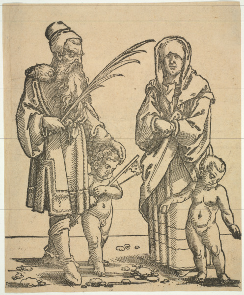 THE PATRIARCH METHUSELAH WITH HIS WIFE AND CHILDREN