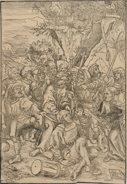 CHRIST SEIZED BY THE JEWS