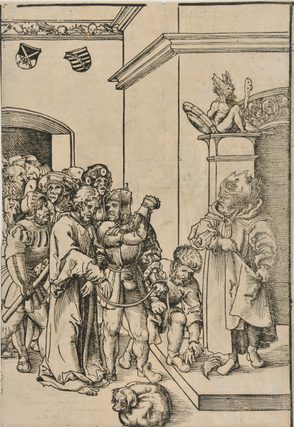 RECTO: CHRIST BEFORE ANNAS; VERSO: CHRIST BEFORE PILATE