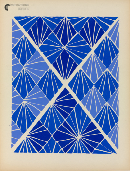 Plate 24 from the portfolio “Compositions, Couleurs, Idées”