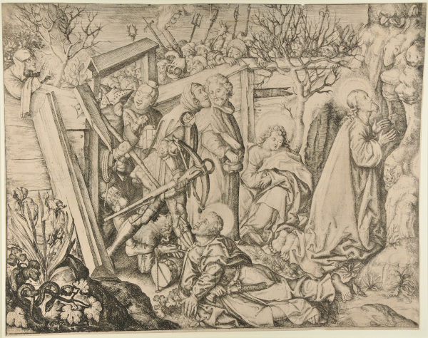 CHRIST PRAYING ON THE MOUNT OF OLIVES