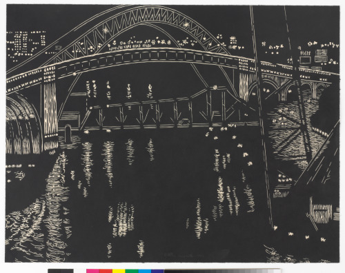 BRIDGES OVER CUYAHOGA RIVER, CLEVELAND