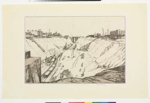 CUT SOUTH OF CENTRAL AVENUE