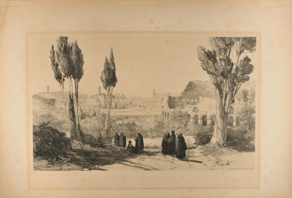 ROME FROM THE CONVENT OF SS GIOVANNI E PAOLO