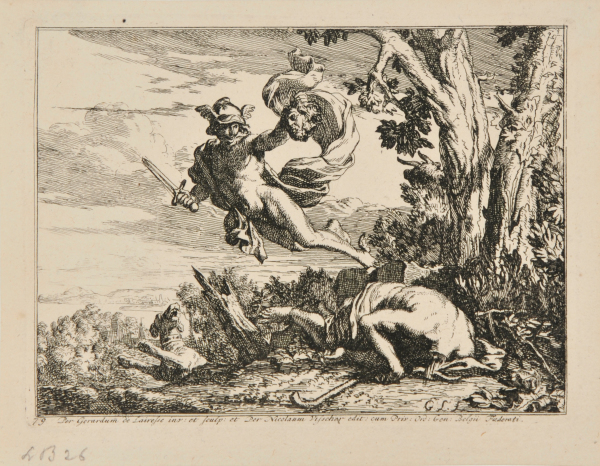 Mercury Flies Away with Argus’s Head