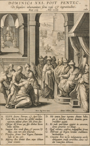 Dominica XXI post pentec de singulari inhumanitate serui regij & ingratitudine