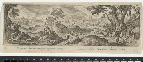 Rabbit Hunt by the Edge of the Forest