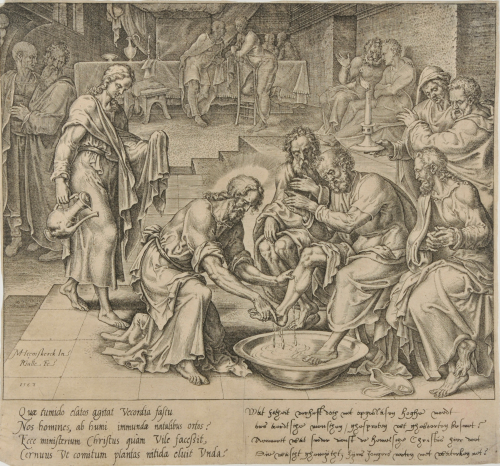 CHRIST WASHING THE DISCIPLES' FEET