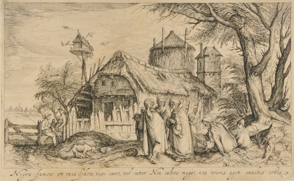 LANDSCAPE WITH GIPSIES