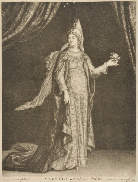 PORTRAIT OF A WOMAN IN TURKISH(?) COSTUME