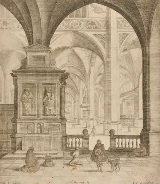 INTERIOR OF A CHURCH