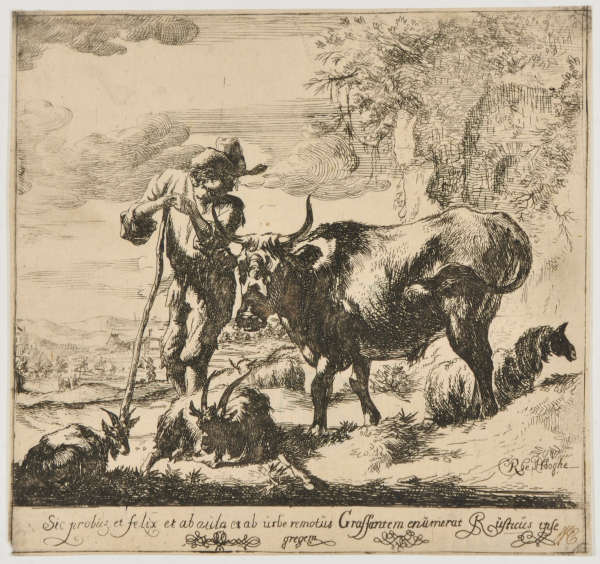 SHEPHERD AND FLOCK