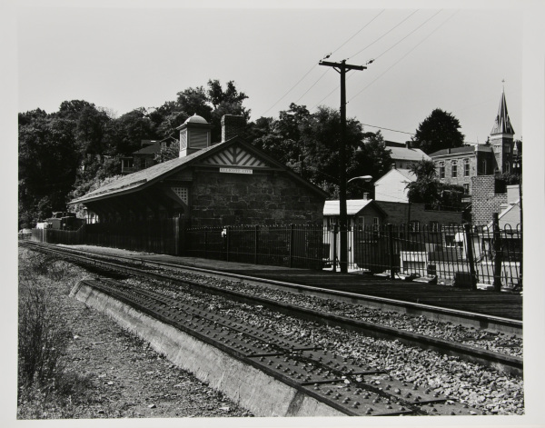 TRAIN STATION AND RAILROAD MUSEUM, ELLICOTT CITY.